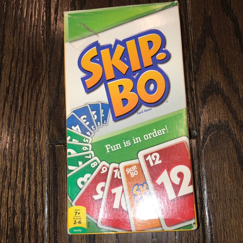 Skipbo card game new in box